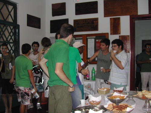 Recep&ccedil;&atilde;o dos calouro 2008-2
